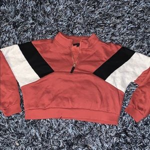 Crop Half Zip Jacket